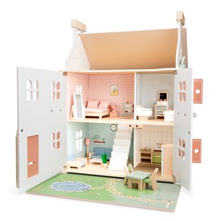 Doll house including furniture
